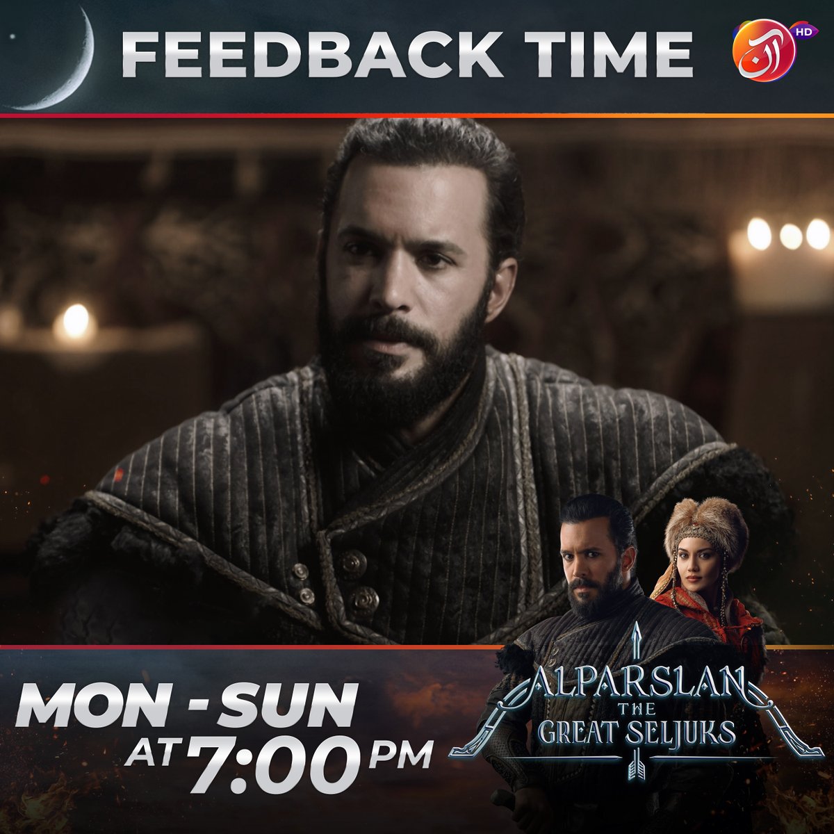 Share your Valuable #Feedback on Tonight's #Episode of #ALPARSLAN .

Watch 'ALPARSLAN' Daily at 07:00 PM only on #AAN TV. 

Subscribe to our YouTube Channel: bit.ly/3Cj0LfT 

#RishtonkiPehchaan #AANTV #seljukempire #AlparslanBaueyuekSelcuklu #alparslanbüyükselcuklu