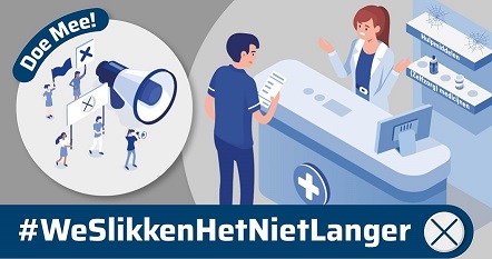 Ellen: 'Vandaag sprak ik Desiree en Hetty van het comité #weslikkenhetnietlanger en ik wil ze graag helpen in hun missie: om te voorzien in optimale zorg voor de patiënt in de wijk. ellensocial.nl/weslikkenhetni…