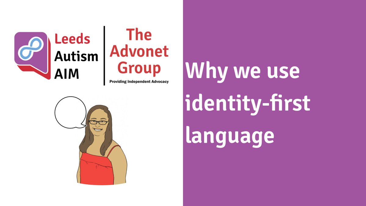 leedsautismAIM's tweet image. A while ago, we wrote a blog post about why we as a team use #IdentityFirstLanguage in relation to #Autism. See what we had to say here: leedsautismaim.org.uk/2020/06/18/why… #AutismAcceptanceWeek #AutismAcceptanceMonth