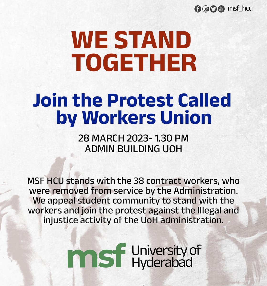 Muslim Students Federation-HCU tweet media