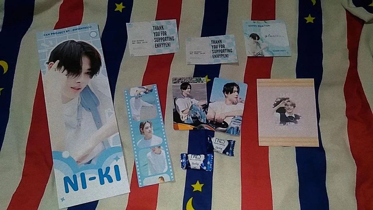 iloverikiii_'s tweet photo. π~~ Happy Mail π«Άπ«Ά Fr: @nishikijj
Thank you so much for this Manifesto Banner π I'm really happy, esp the confetti π₯Ή Since I get interested in them & became a fan only after their concert, I wasn't able to attend. But now, feels like I've been thereππ«Ά
#ninimails #niniwins https://t.co/jVTLoMFOEw