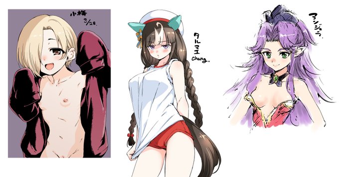 配信で描いたらくがき(2023/03/28) 