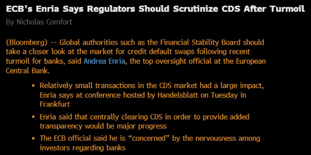 Silvia Merler on Twitter "Important statements by Andrea Enria this