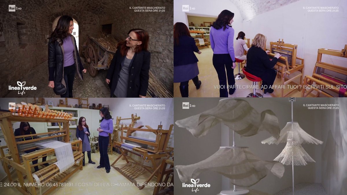 MuseoCanapa's tweet photo. Sabato siamo andati in onda su Linea Verde Life, che ha realizzato un bellissimo servizio parlando del paese che ci ospita, di noi e delle nostre attività, in particolare della tessitura  😍
Per chi volesse vederlo o rivederlo👉https://t.co/kwirSD4pbf
#museodellacanapa #28marzo https://t.co/YgnF11fUS9