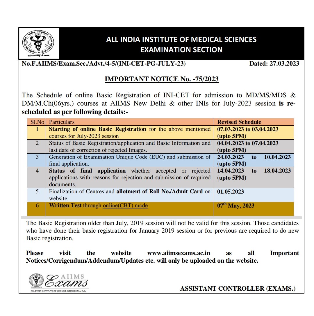 INICET BASIC REG IS RESCHEDULED 
#INICET #inicet2023 #NEETPG2023
#NEETMDS2023