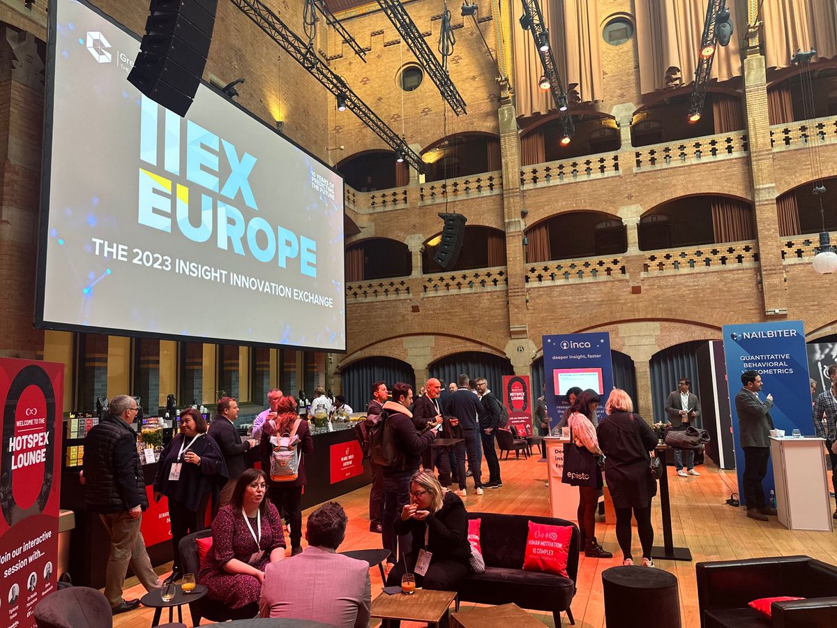 Greenbook's tweet photo. It's go time! We're kicking off #IIEXEurope and can't wait to hear from all the amazing speakers and presenters today.

 #marketresearch  #insights https://t.co/qHoyfqoe7o