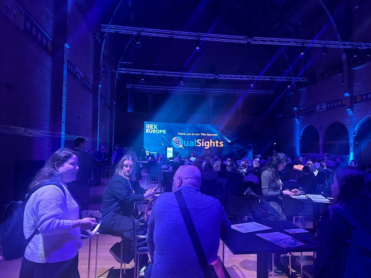 Greenbook's tweet photo. It's go time! We're kicking off #IIEXEurope and can't wait to hear from all the amazing speakers and presenters today.

 #marketresearch  #insights https://t.co/qHoyfqoe7o