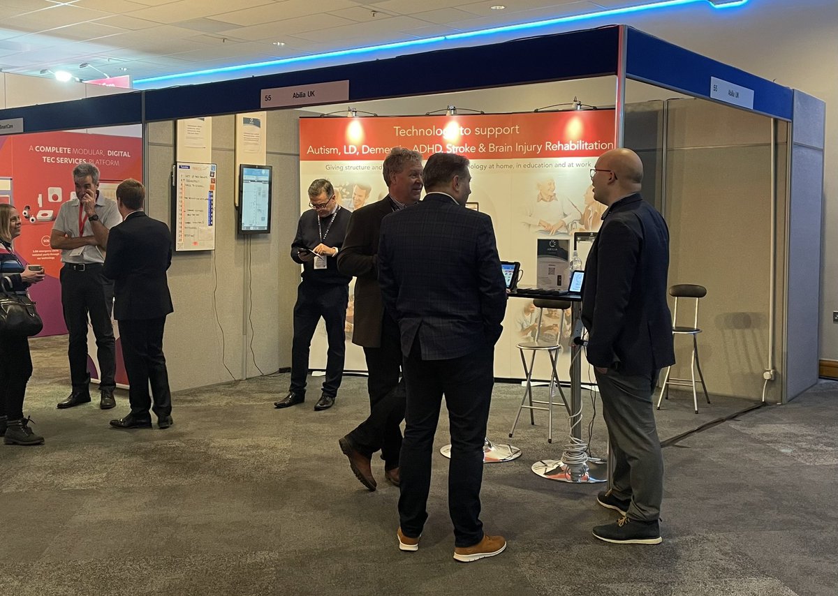Day 2 @TSAVoice #ITEC2023 Conference and it’s started with more great conversations! Visit us on Stand 55 to learn more about how our #assistivetechnology is enabling #independence for people and their carers with #autism #learningdisabilities #dementia #strokerehab #braininjury