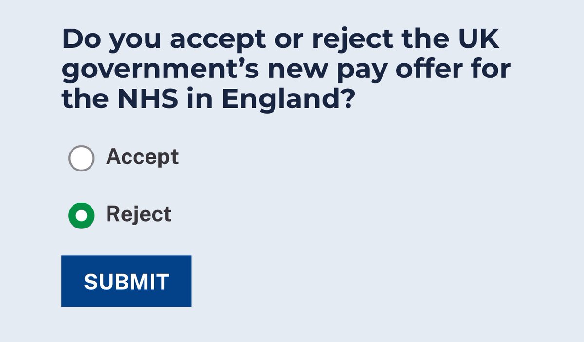 James Osben Consultant Nurse Approved Clinician (@jaosben) on Twitter photo <a href="/NurseStandard/">Nursing Standard</a> I have voted to reject this below inflation pay offer which is yet another real terms pay cut. All other sectors are getting an above inflation pay rise after fighting for it. NHS staff should accept no less than 10% but preferably closer to 15%. Of course 19% would be justified. <a href="/NurseStandard/">Nursing Standard</a> I have voted to reject this below inflation pay offer which is yet another real terms pay cut. All other sectors are getting an above inflation pay rise after fighting for it. NHS staff should accept no less than 10% but preferably closer to 15%. Of course 19% would be justified.