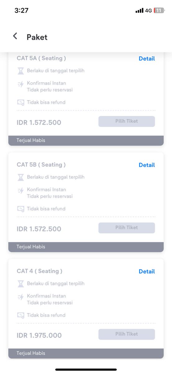Cepet bgt soldnya pdhl refresh page terus gada stok tp sold 😃