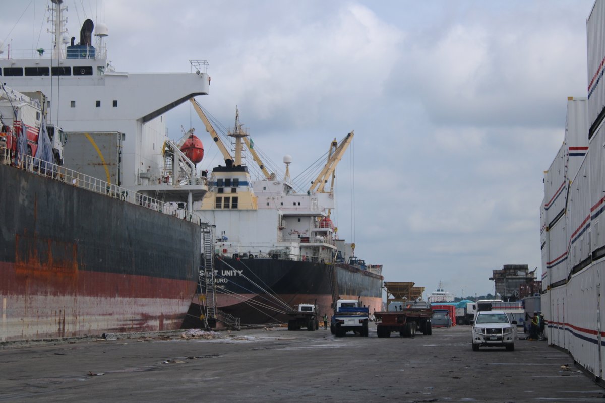 ecmterminalsltd's tweet photo. Our Morning at ECMT Multipurpose Terminals ‘B’ of Calabar Port. https://t.co/twgYGUc5kk