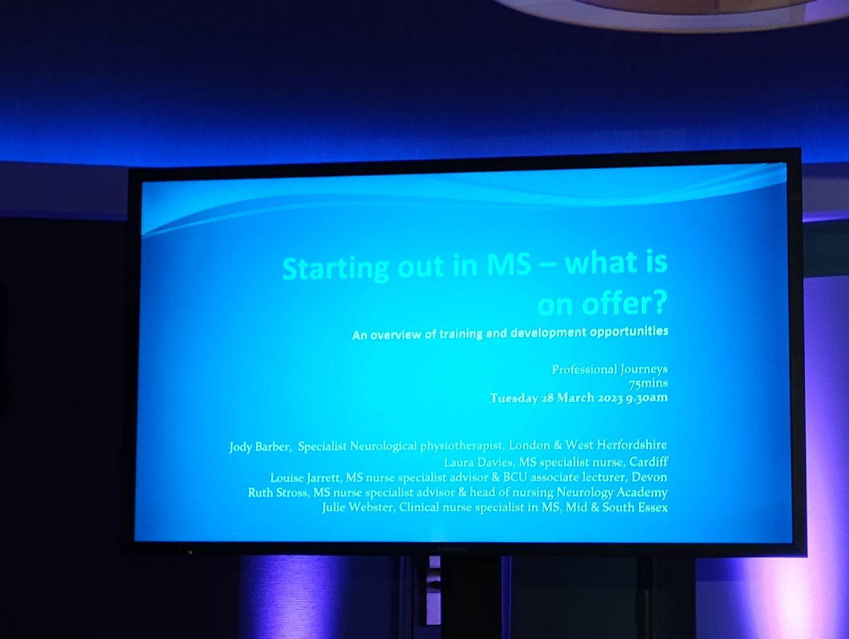 Joanna53840778's tweet image. Patiently awaiting my fantastic colleagues to start their presentation @curtingirl @ruthstross @MSTrust #MSTrustConference2023 @MSTrustforHPs