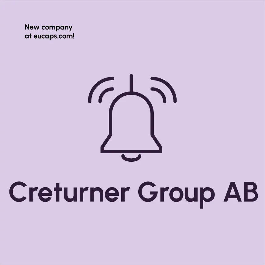 Eucaps_'s tweet photo. Let’s celebrate! Creturner Group AB is now ready for Europe. Check out this company and their growth – we’re impressed! 

https://t.co/ZS3UFPkSNf https://t.co/h0OTFDQgzT