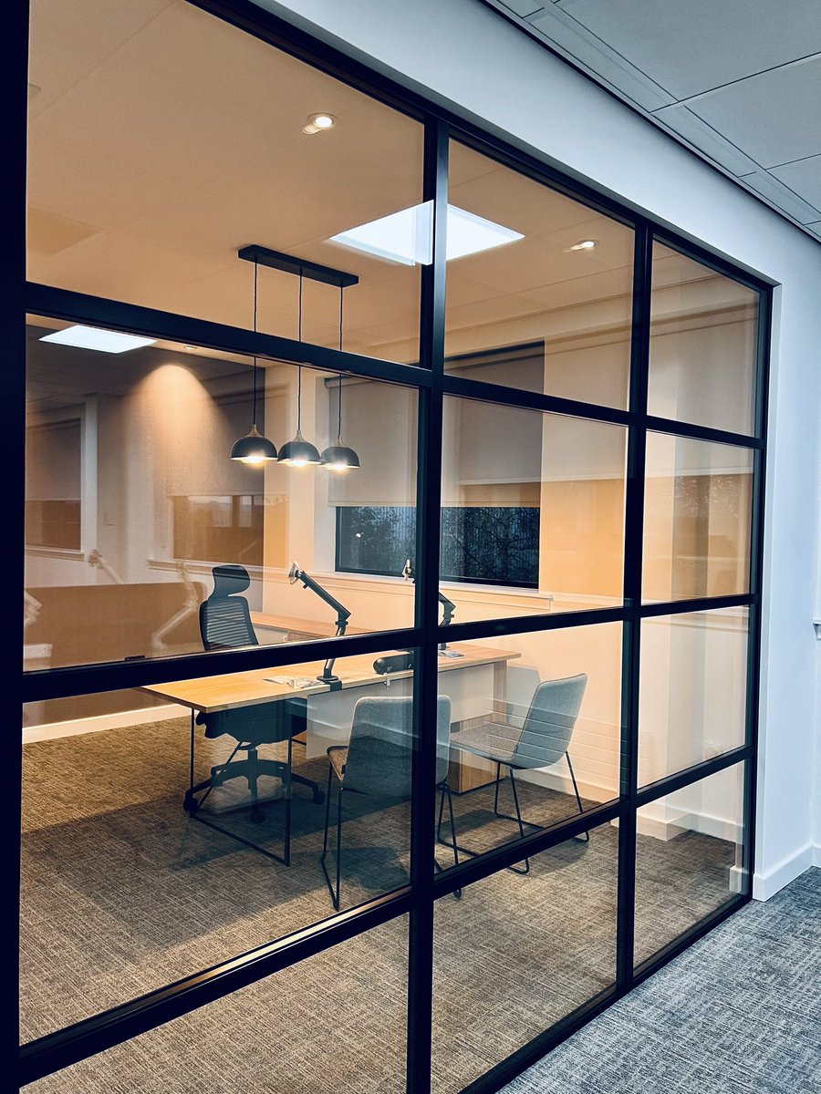 aci_contracts's tweet photo. Double Glazed Banded Partitions.  Newly installed by ACI Contracts in Glasgow.  Please call 0141 882 5761 and let us assist you on your next project.  https://t.co/9CG6IhcVrC.  #aci #glasspartitions #commercialfitout #hillingtonindustrialpark #refurbishment #officededesign https://t.co/cjHTS7BroW