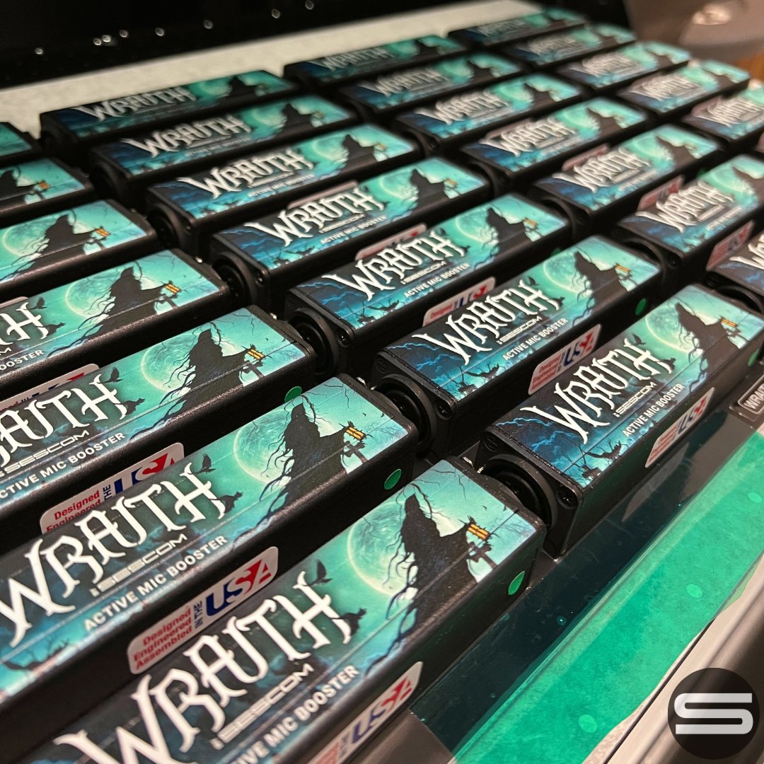 Did you get your Wraith yet? This batch is fresh out of the printer and ready to boost your favorite ribbon and dynamic mics!

#Sescom #ProAudio #Wraith #TheAudioSource #Neutrik @NeutrikAmericas #AudioEngineer #XLR #MicBooster #MicPreamp