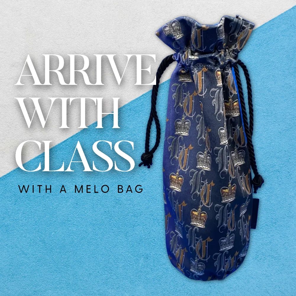 MelO Bags are all about personality, style, and sustainability all in one! Show up in style with our unique colors, patterns, materials, and designs. Shop today at printingladies.com. #MelOBag #WineBag #SustainableGift #SublimationPrinting
