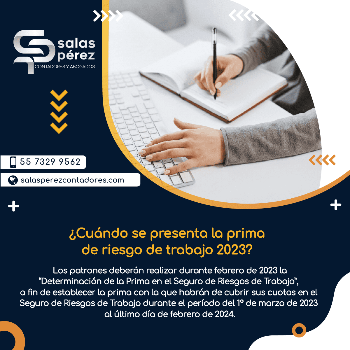 SalasContadores's tweet photo. Cada año las empresas deben revisar su siniestralidad para determinar si permanecen en la misma prima del Seguro de Riesgo de Trabajo del Seguro Social, si ésta disminuye o si aumenta. 🚨

Comparte para informar a tus colegas. 📲 https://t.co/a4Q1pV7dVQ