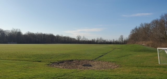 CarmelDads's tweet image. Field won't be bare long!  let's have a name contest for Turf Tank!? Hashtag Carmel Dads Club with your best suggestions #BringOnSpring #turftank