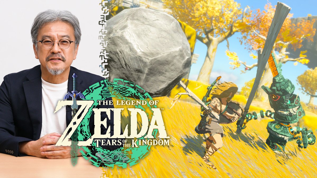 NintendoDE's tweet photo. In dieser Gameplay-Demonstration gibt euch Producer Eiji Aonuma eine Einführung zu Links neuen Fähigkeiten in The Legend of #Zelda: #TearsOfTheKingdom.

Jetzt ansehen: https://t.co/wfAXWX5e7V https://t.co/RqUDolIEQ4