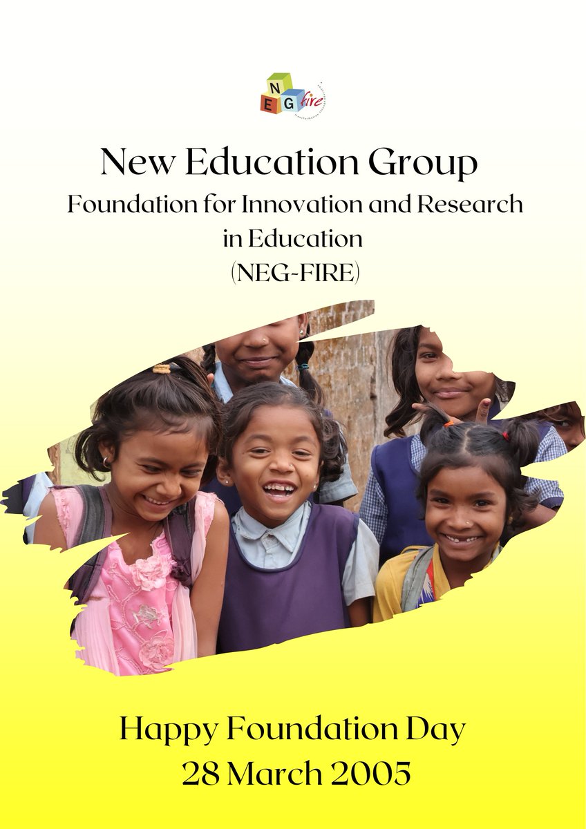 NegFire's tweet photo. Let us all join hands to celebrate NEG-FIRE's vision and impact,as well as to support the ongoing efforts to make education more accessible and empowering for all children
Here's to many more years of success and growth!
#NEGFIREFoundationDay #QualityEducation #FirstLanguageFirst https://t.co/YzaqOkSm0x