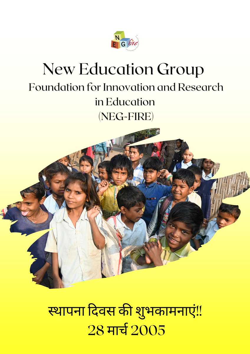 NegFire's tweet photo. Let us all join hands to celebrate NEG-FIRE's vision and impact,as well as to support the ongoing efforts to make education more accessible and empowering for all children
Here's to many more years of success and growth!
#NEGFIREFoundationDay #QualityEducation #FirstLanguageFirst https://t.co/YzaqOkSm0x