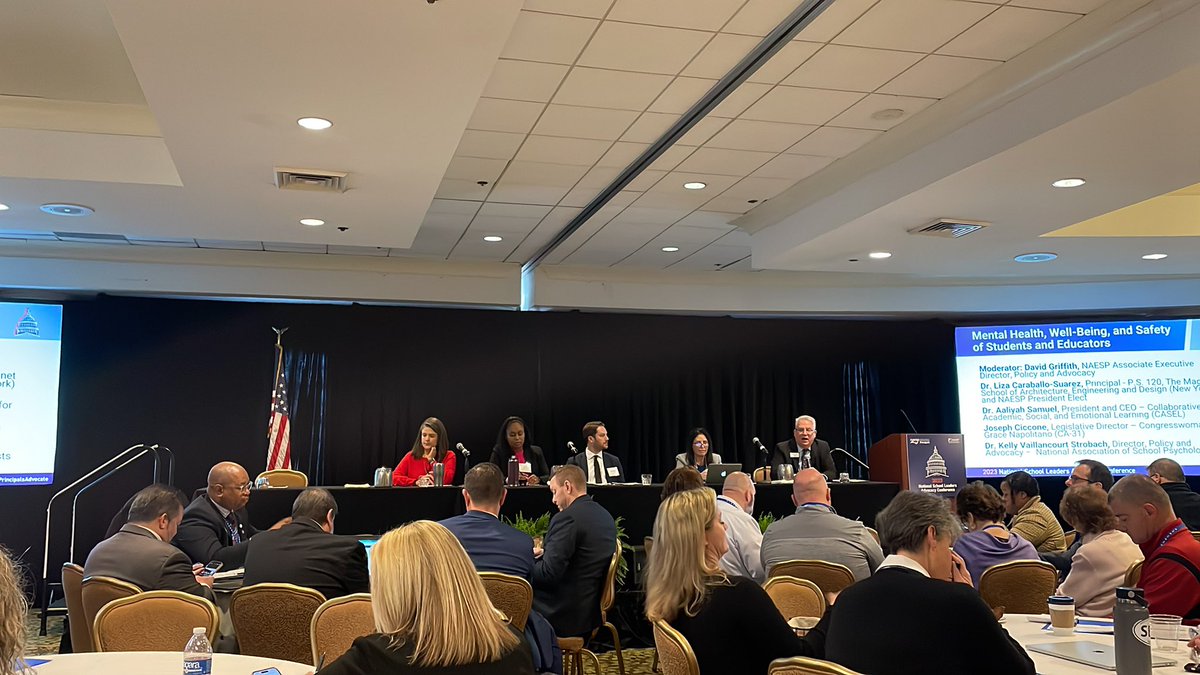 StacyLemelin's tweet photo. Here we go! Day 2 of National Leaders Conference. Ready to talk about tough issues and learn from each other. #PrincipalsAdvocate #NAESP #MAEMSP https://t.co/aUWtQ72i9D