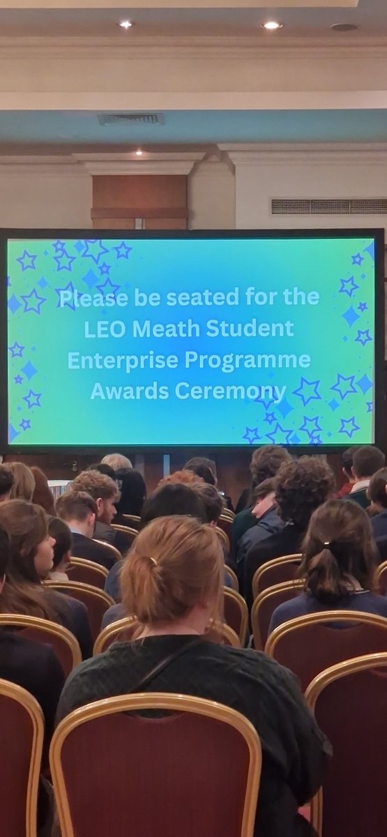 Awards time <a href="/StudentEntProg/">StudentEntProg</a> <a href="/MeathLEO/">LEO Meath</a> #meathsep