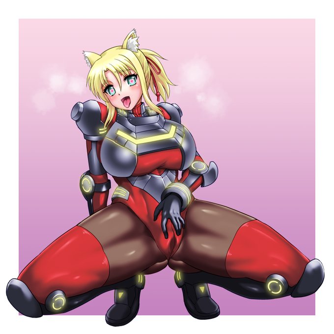 Skeb納品しました。#Skeb
「DogDays」のユキカゼ・パネトーネと、ダイアクロンの戦闘スーツの組み合わせです 