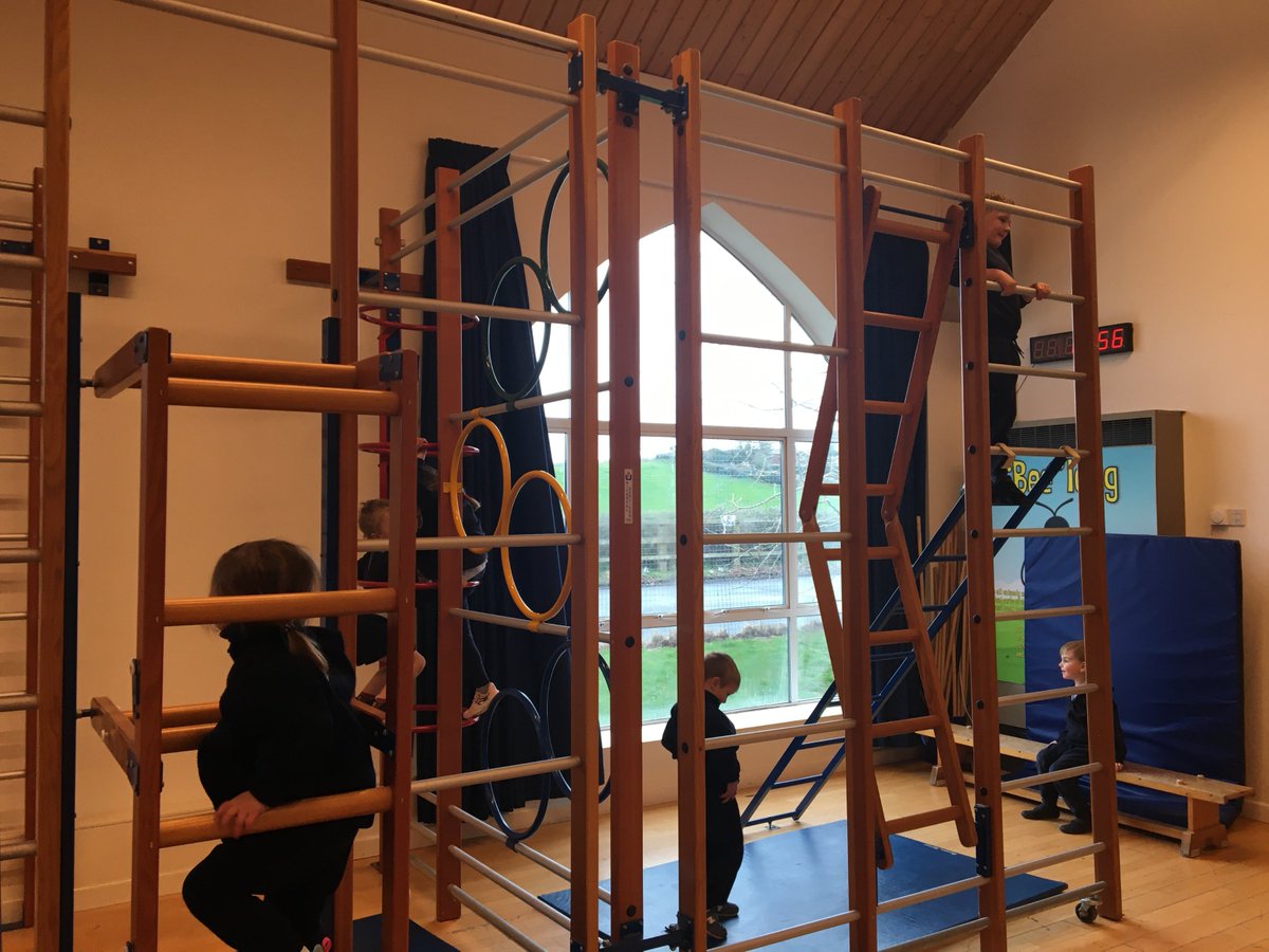 The #reception class have been having a great time practising and developing their skills on the gym apparatus. How much they've grown and progressed over the term.