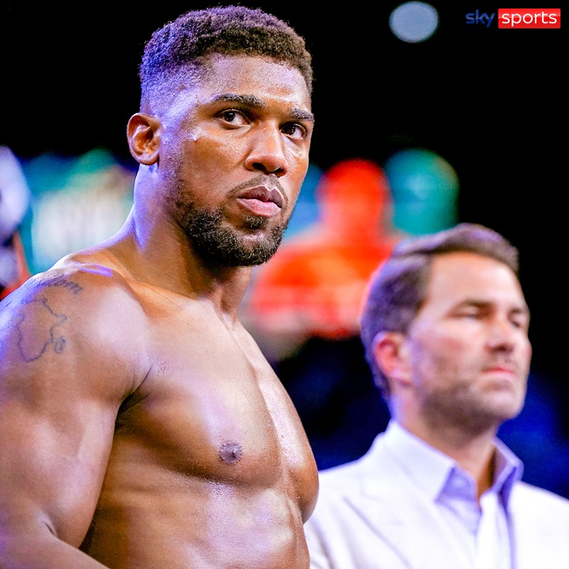 SkySportsNews's tweet photo. Anthony Joshua says he will retire from boxing if he loses to Jermaine Franklin on Saturday 🥊