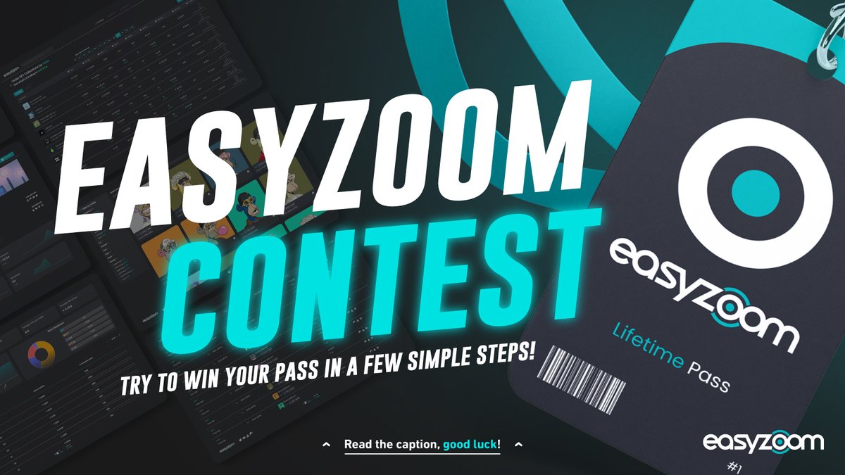 🚀 Mint: ~24 hours 🚀

🎁 Try to win a Pass worth 0.088 ETH:

-💗+🔁 this tweet for x1 pass
OR
- 🎉 Join Discord (x9 passes distributed!): discord.gg/BFNU5pZ4Z3

⏰ The biggest easyzoom announcement ever will take place tomorrow just a few hours before the mint.

#NFTGiveaways