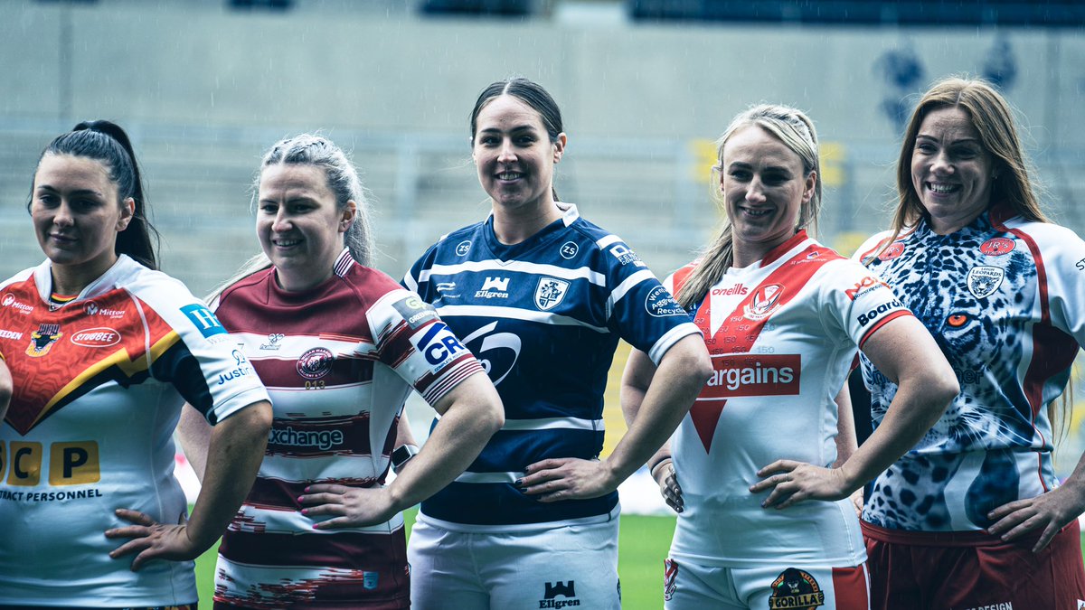 FevRoversRLFC's tweet photo. The Betfred Women’s Super League Launch took place this morning at Headingley Stadium 🏆

Rovers Women’s player Aime Backhouse spoke with the press about pre-season preparations and the 2023 season. 

#UTR | #BlueWall https://t.co/5RsGfCd0w2
