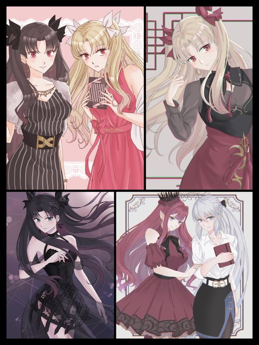 #上手いとか下手とかそういうのは関係なく自分が気に入っている絵を4枚選ぶ
お気に入りの4枚✨ 
