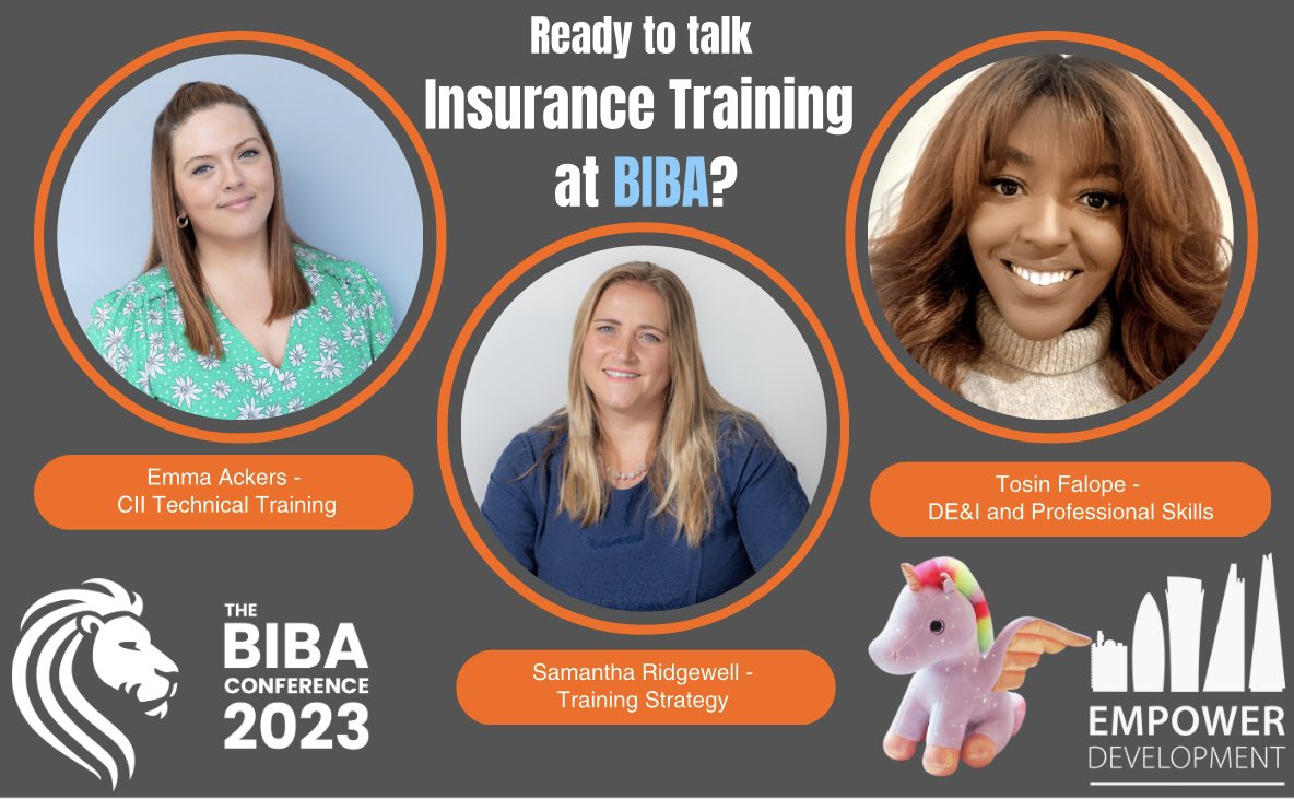 We are attending BIBA 2023 with more unicorns then ever! 

You can schedule a meeting now with Sam, Emma or Tosin using the links below:
Sam - empowerdevelopment.activehosted.com/f/383?fbclid=P…
Emma - empowerdevelopment.activehosted.com/f/385?fbclid=P…
Tosin - empowerdevelopment.activehosted.com/f/387?fbclid=P…