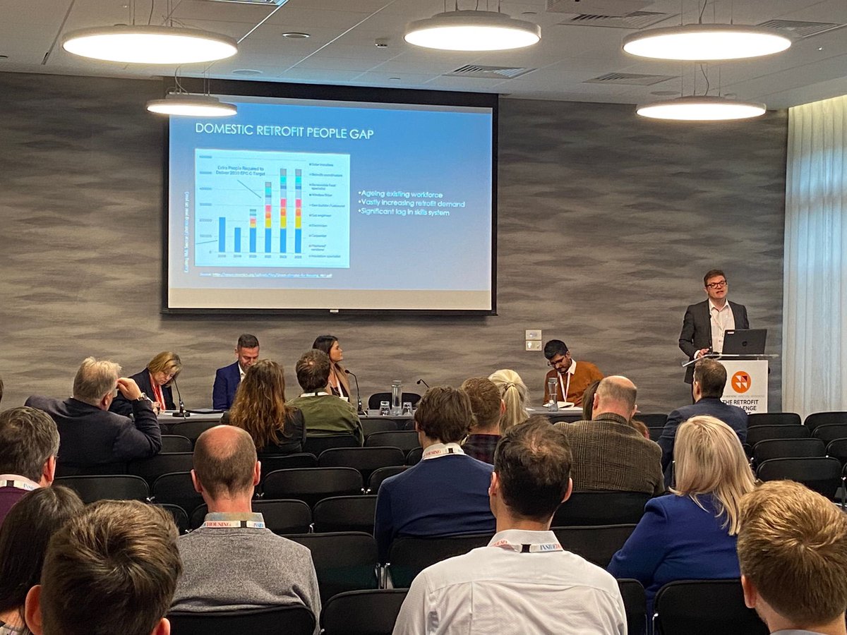 “We’re not going to do this alone. We’ll do it through partnerships and collaboration” David Pierpoint on unlocking capacity and closing the skills gap <a href="/retrofitacademy/">The Retrofit Academy</a> 
#retrofitchallenge