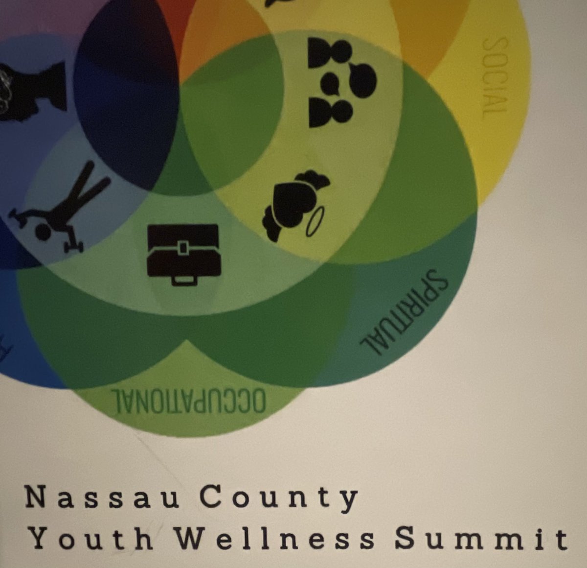 EWSDGuidance's tweet photo. Today our counselor Dr. Alison Warner, social worker, Lauren Navarra, students and other staff are attending the Nassau County Youth Wellness Summit #ewlearns #friendshelpfriends #youthsummit #saveteens @SPTSUSA @WheatleySchool @EastWillistonSD @dmgately @kemnitzer3 https://t.co/U6UsOJJtXS