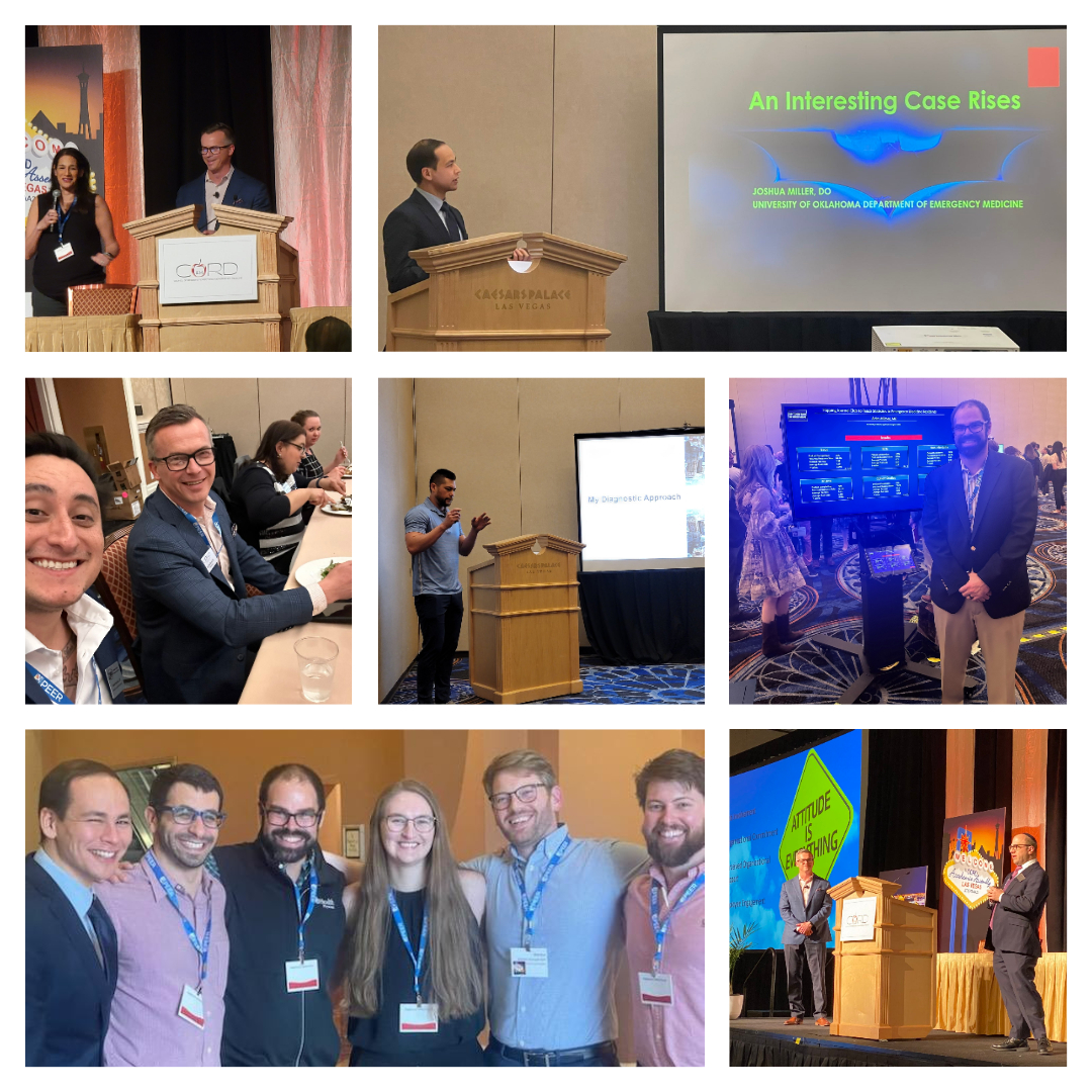 OUDEM at #CORDAA23. Our faculty and residents presented, networked, and worked on committees. We love being a part of this wonderful organization! Oh, and there was a tiny bit of time to have fun in Vegas as well!