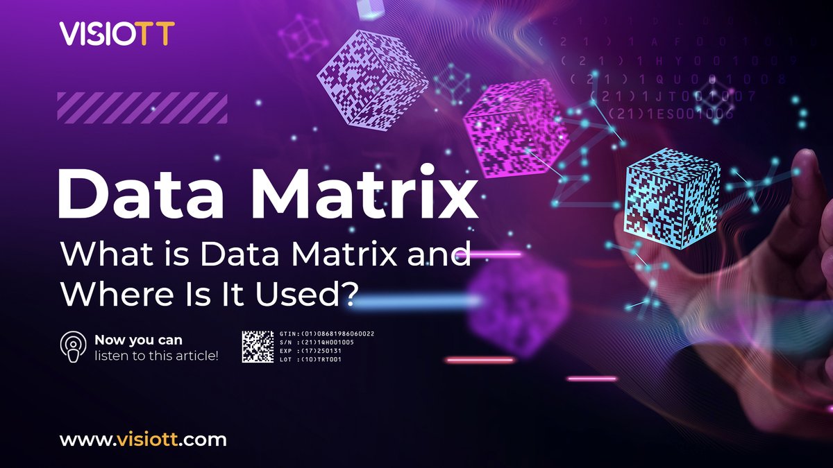 Visiotracktrace's tweet image. #Datamatrix: Your 2D Library! These labyrinth-like codes are able to store more than you think! Check out everything about Data Matrix in our #blog! visiott.com/blog/data-matr…