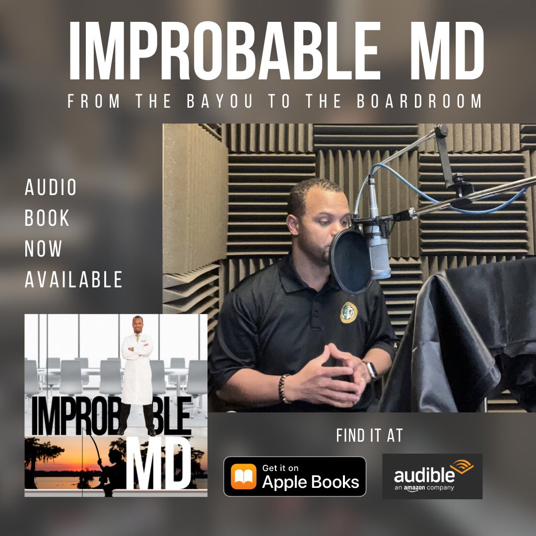 Shawn Smith (@shawnsmithmd1) on Twitter photo New Book Alert! My colleague and bestie <a href="/DrDerekRobinson/">Derek Robinson, MD, MBA, FACEP</a> published this gem Improbable MD detailing what led him to become an ER doctor and fight for equitable healthcare. The audiobook is available on Audible, iTunes, & Amazon. I am currently listening now! ##ImprobableMD New Book Alert! My colleague and bestie <a href="/DrDerekRobinson/">Derek Robinson, MD, MBA, FACEP</a> published this gem Improbable MD detailing what led him to become an ER doctor and fight for equitable healthcare. The audiobook is available on Audible, iTunes, & Amazon. I am currently listening now! ##ImprobableMD