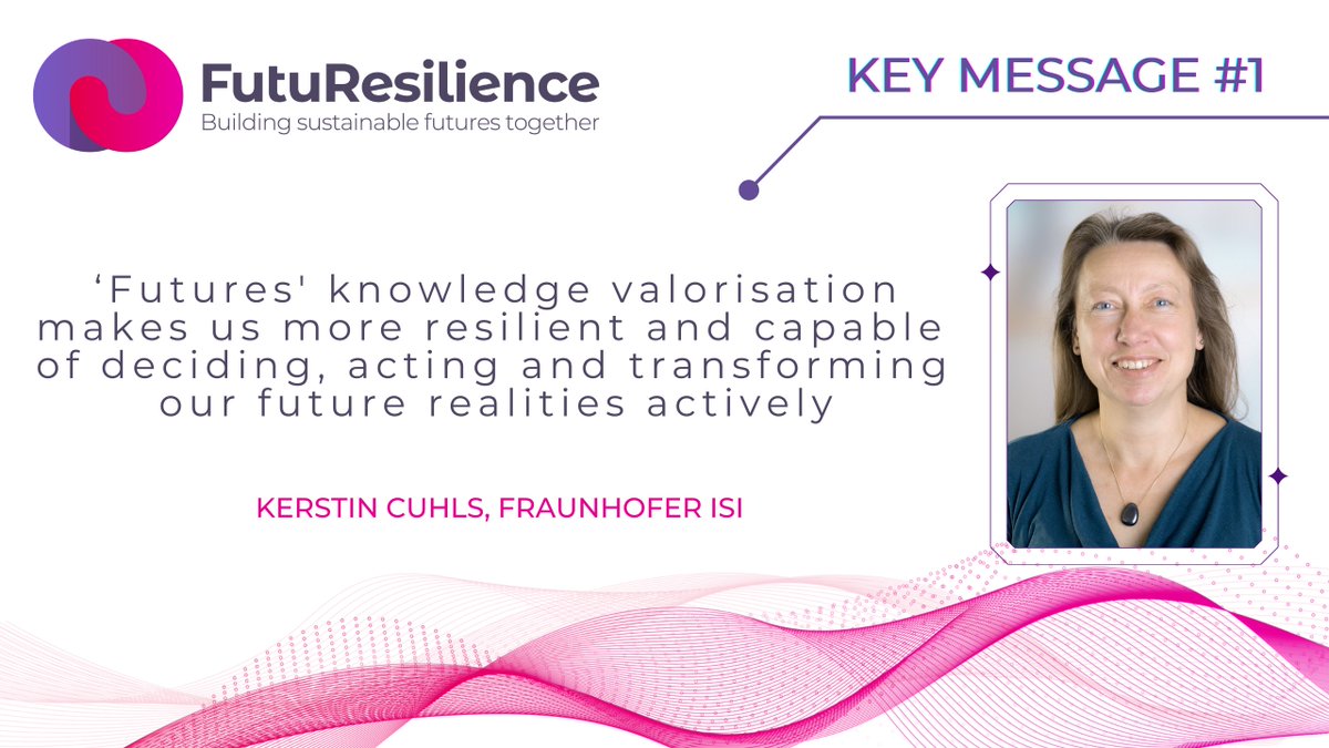 🟣 Last week was the launch webinar of the #FUTURESILIENCE 🖥️ A key topic was  #anticipatory #resilience. We will work with #Foresight as a tool for achieving resilience, to discuss, interpret and assess knowledge about the #future.
Watch the webinar ➡️ youtu.be/gDDgtsx2AtQ