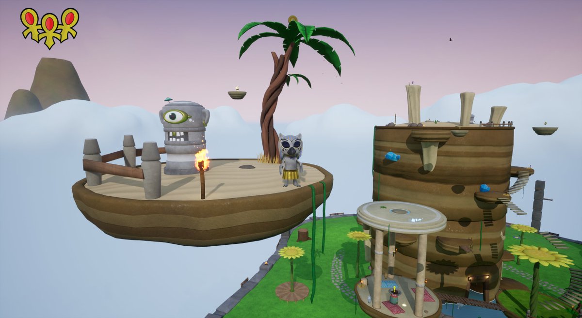 The jungle level is slowly taking shape and I'm really starting to like it! What do you think?
#gamedev #indiegames #solodev #3dplatformer #collectathon #ue4 #madewithunreal #wip