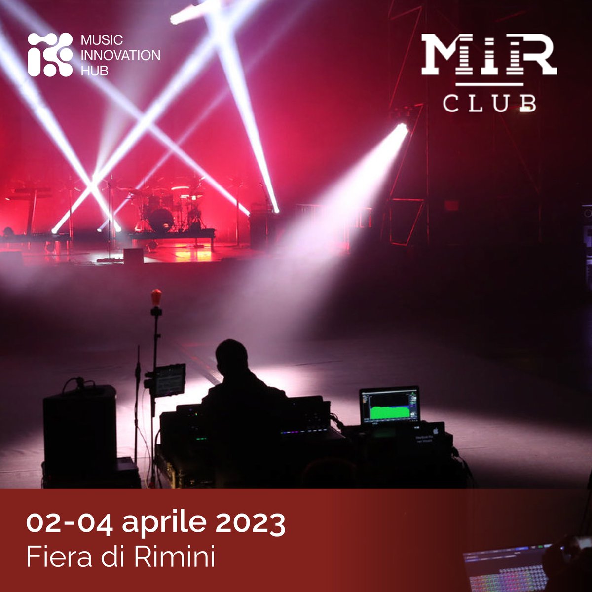 #MIRClub è il nuovo progetto di @MIR23 in collaborazione con MIH, che ospiterà incontri con makers nel campo dell’ideazione, della produzione di eventi di musica live e le più diverse industrie creative e culturali.
📌2-4 aprile | Info &amp; biglietti su mirtechexpo.com/mir/la-fiera/c…