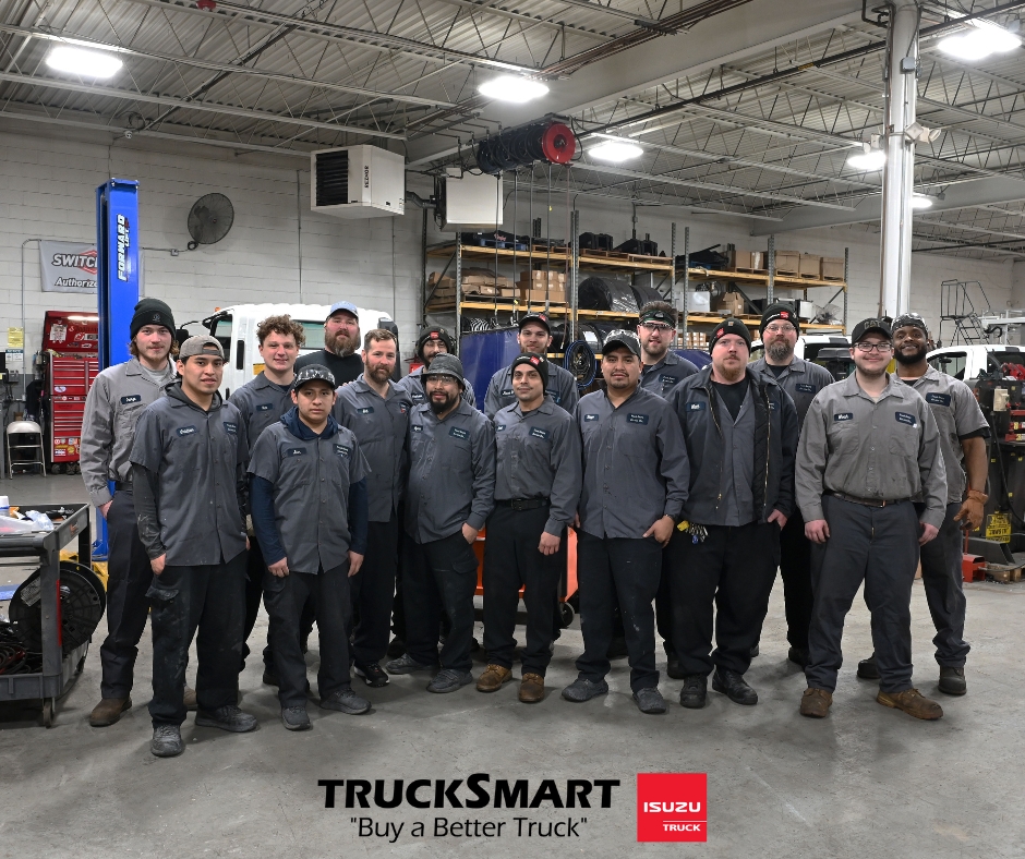 trucksmart's tweet photo. Thanks to our hard-working employees, we can upfit, fabricate, repair, and work on any of your truck needs here at TruckSmart. 
#TruckSmartIsuzu #SmartTruckEquipment #TruckSmart #employeeappreciation https://t.co/T43vacpQIj