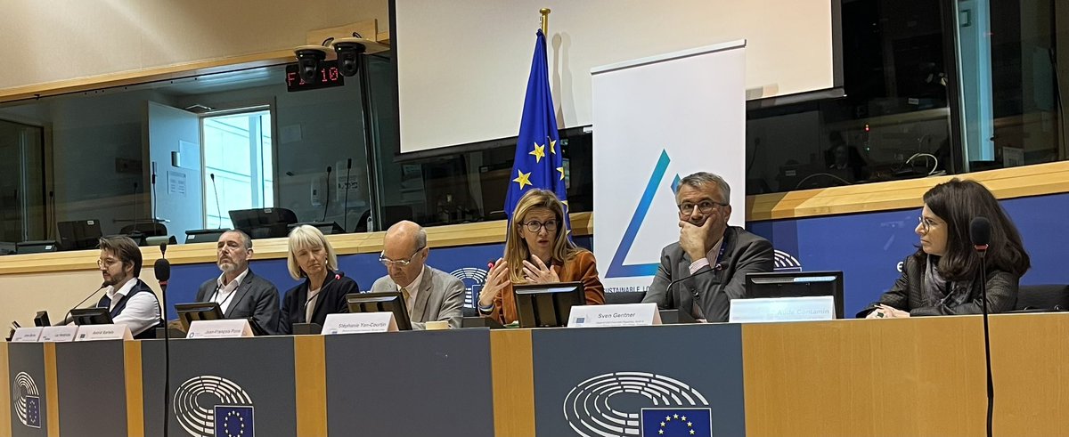 „SMEs need taylored solutions for #ESG-transparancy", rightly states <a href="/s_yoncourtin/">Stéphanie Yon-Courtin</a> at the <a href="/Europarl_EN/">European Parliament</a> Intergroup on sustainable investments (@SLICEI_IG). Furthermore, the #SME definition should consider specifities of different sectors, for instance #insurance.