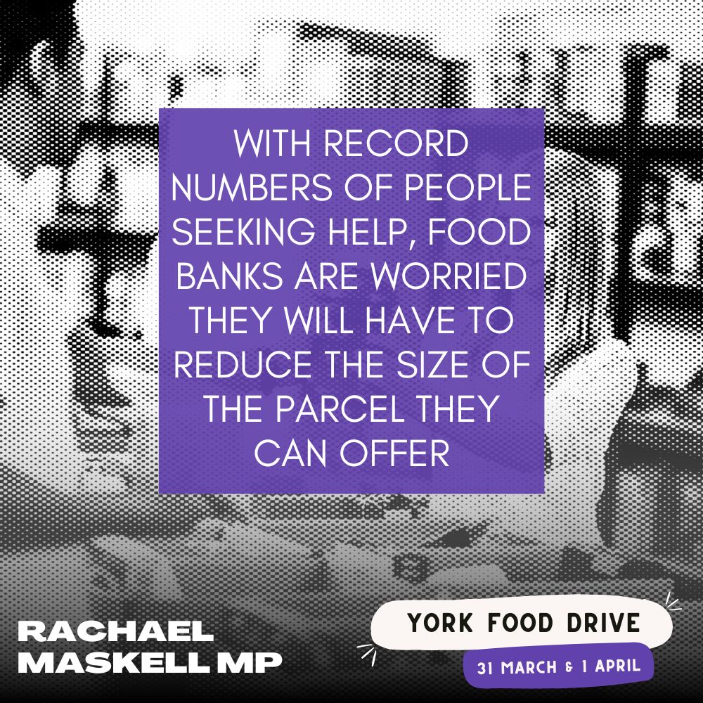 RachaelMaskell's tweet photo. If you can't make it to our donation points this weekend, please visit https://t.co/B12Q4caJmh to make a donation that we will use to purchase items from our collection list 👉 https://t.co/KWcbTsusj2
#York #YorkTogether #YorkFoodDrive https://t.co/D1PSwVu9Os