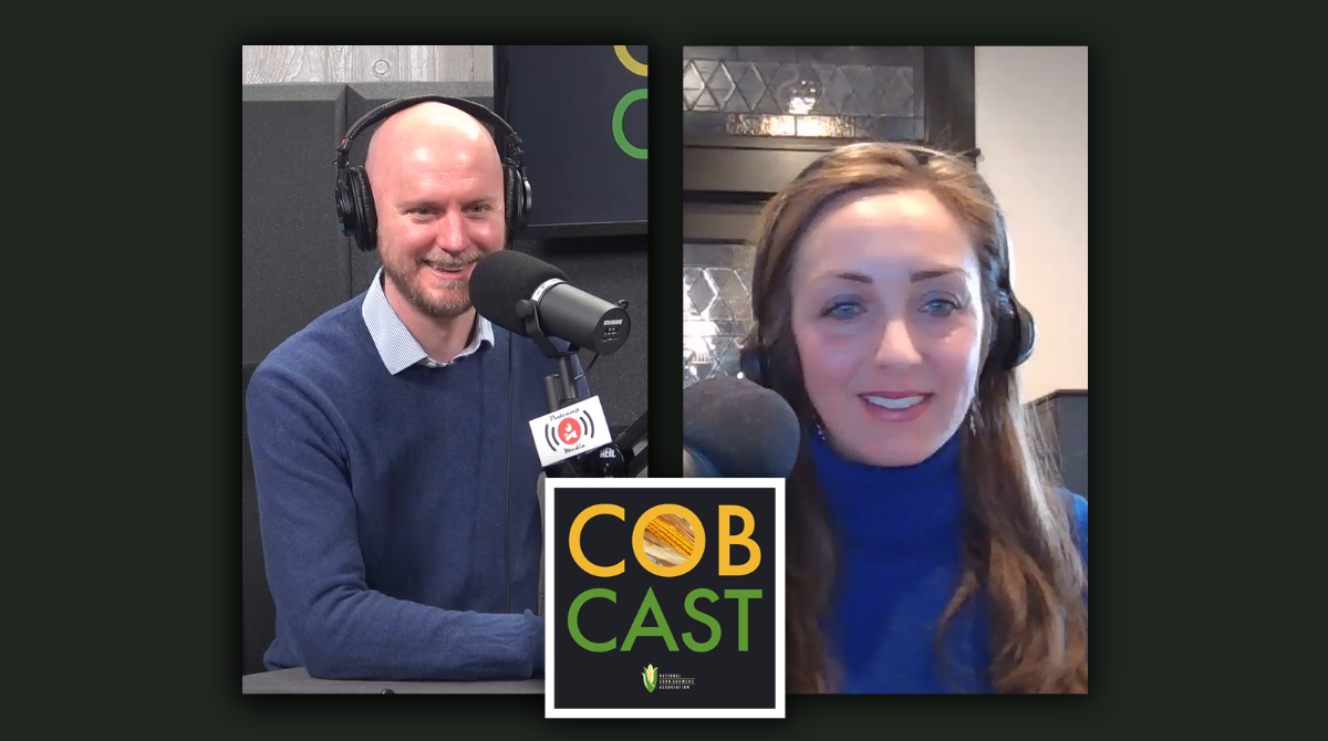 NationalCorn's tweet photo. Instability at some high-profile financial institutions is on growers' minds. Should we be worried? For some perspective &amp; what it all means for corn growers, we’re joined in this #CobCast episode by NCGA Lead Economist Krista Swanson (@swansonkristaj): https://t.co/dH5tWbcFkw. https://t.co/Zbcha9YXxx