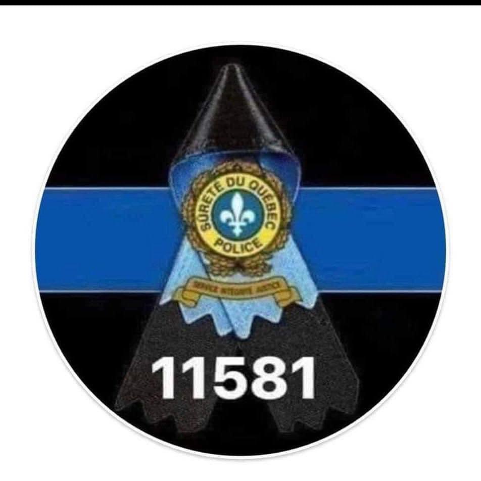 Now an officer in Quebec. Stabbed to death while making an arrest.  Ultimate sacrifice.