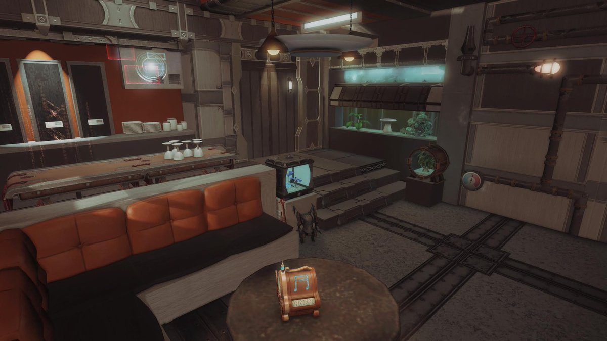 [the Mantis - S]
Inspired by the "Stinger Mantis" ship from Jedi Fallen Order, I finally decorated my SO's first little house :D

Chaos / Moogle / Goblet / W26 P59

#FF14Housing #FF14ハウジング #HousingEden #ffxivhousing #hgxiv