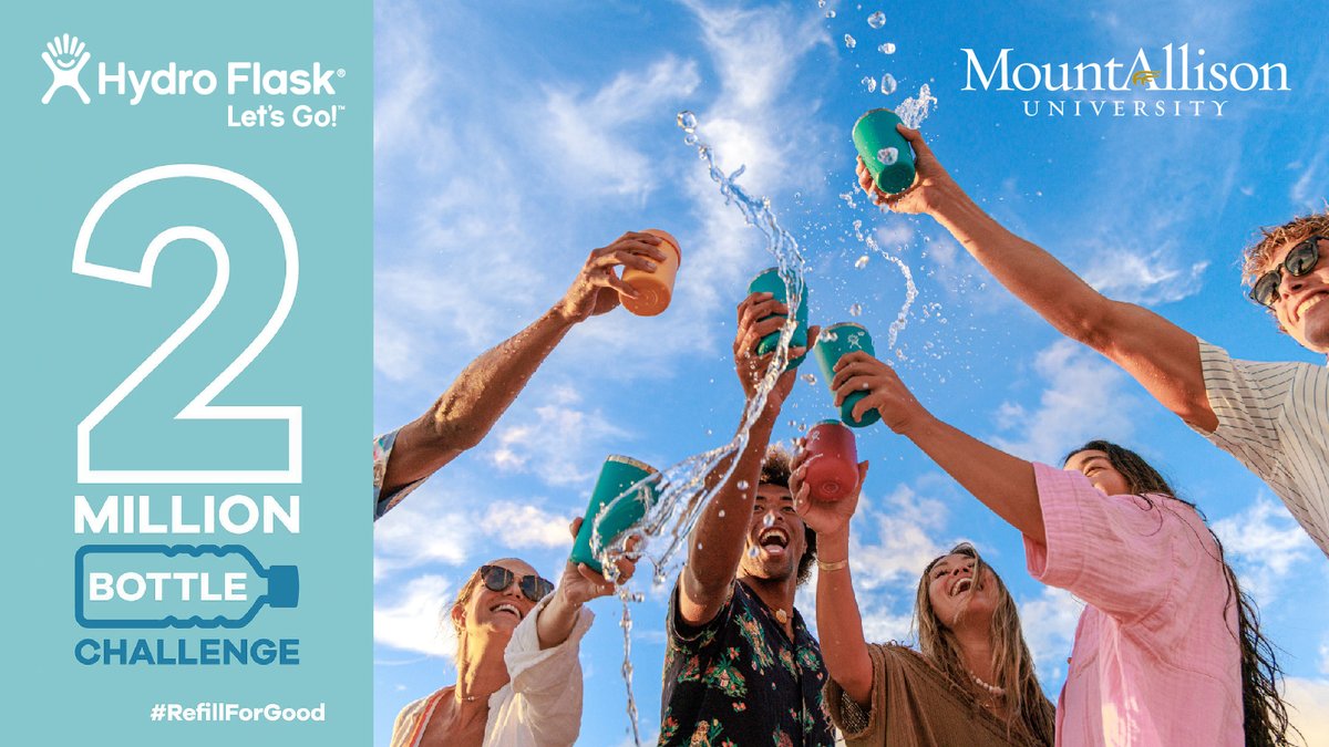 htdesigns's tweet photo. Hydro Flask Celebrates with @MountAllison University by Giving Every Student on Campus a Reusable Bottle
 https://t.co/xpRHyXIs7l https://t.co/ev9AWjf2Nk