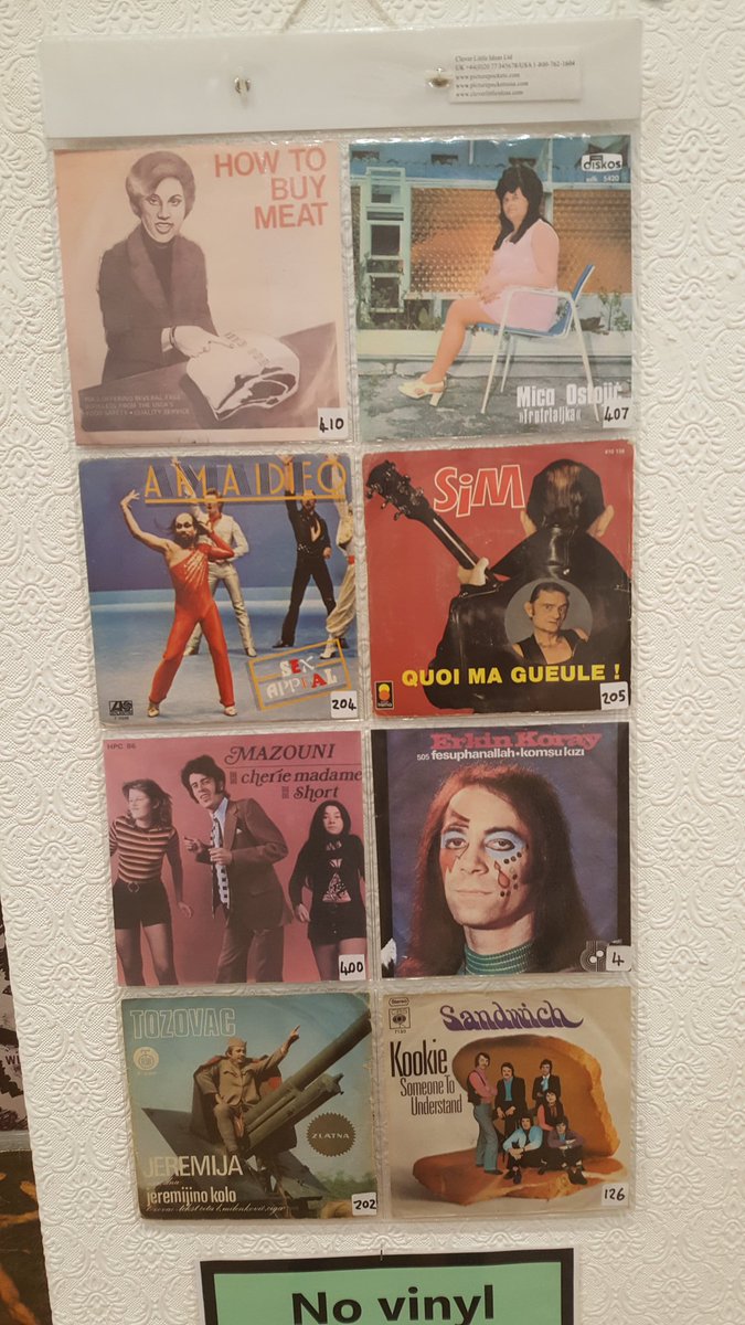 jeremyhstokes's tweet photo. Just had the best time at the #worstrecordcovers exhibition in Huddersfield. Sim might be my favourite. https://t.co/P88IRJDqzb